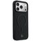 Etui Mercedes Leather 3D MagSafe na iPhone 17 Pro - czarne