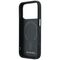 Etui Mercedes Leather 3D MagSafe na iPhone 17 Pro - granatowe