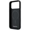 Etui Mercedes Leather 3D MagSafe na iPhone 17 Pro Max - czarne