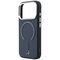 Etui Mercedes Leather 3D MagSafe na iPhone 17 Pro Max - granatowe