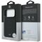 Etui Mercedes Leather Mesh with Bow Line MagSafe na iPhone 17 Pro - czarne