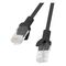 Lanberg PCU6-10CC-0100-BK networking cable Black 1 m Cat6 U/UTP (UTP)