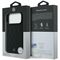 Etui Mercedes Leather with Crossed Lines MagSafe na iPhone 17 Pro - czarne
