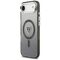 Etui Guess IML Gradient Triangle Logo MagSafe na iPhone Air - czarne