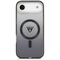 Etui Guess IML Gradient Triangle Logo MagSafe na iPhone Air - czarne