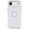 Etui Guess IML Gradient Triangle Logo MagSafe na iPhone Air - przezroczyste