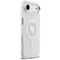 Etui Guess IML Gradient Triangle Logo MagSafe na iPhone Air - przezroczyste