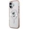 Etui Karl Lagerfeld IML Choupette Sketch Logo MagSafe na iPhone 17 - różowe