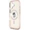 Etui Karl Lagerfeld IML Choupette Sketch Logo MagSafe na iPhone 17 - różowe