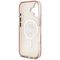 Etui Karl Lagerfeld IML Choupette Sketch Logo MagSafe na iPhone 17 - różowe