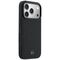 Etui Mercedes Leather Mesh with Bow Line MagSafe na iPhone 17 Pro Max - czarne