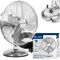 BLOW 12"/30cm 50W Silver Metal Desk Fan