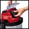 Einhell TC-VC 18/20 Li S-Solo Black, Grey, Red 20 L