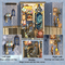 MINIATURE HOUSE - DIY - Soul Travel Agency - 97pc + LED Light