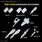 GUNDAM -Option parts set Gunpla 13 (Gunpla Battle Arm Arms) -Model Kit