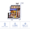 MINIATURE HOUSE - DIY- Beika-Cho - 288pc + LED Light