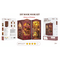 BOOK NOOK KIT - DIY - Library of Wisdom - 281pc + LED Light