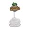 CASTLE IN THE SKY - Flying Castle - Magnetic statue 13cm