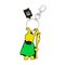 MARVEL - Loki - Vinyl Keyring
