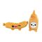 YUMMIES - Bratwurst & Mustard - 2 plush 15cm in plush bag 21x21cm