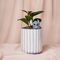 STITCH - Planter with a Mini 3D Stitch + Faux Plant