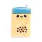 KAWAII - Boba the Bubble Tea - Premium Fluffy Notebook + 1 Mini