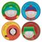 SOUTH PARK - 4 Embossed Metal Coasters