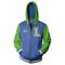 OVERWATCH - Varsity LUCIO Zip-up Hoodies (M)