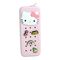 HELLO KITTY - Silicone Pencil Case with pins