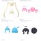 30MS - Option Hair Style Parts Vol. 13 All 4 Types - Model Kit