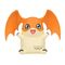 DIGIMON ADVENTURE - Patamon - Figure Sofvimates 10cm