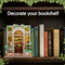 MINIATURE HOUSE - DIY - Green Life Bookshop - 196pc + LED Light