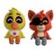 FIVE NIGHTS AT FREDDY'S - Chica & Foxy - Monitor Buddiez 6cm