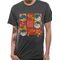 TOM AND JERRY - T-Shirt IN A TUBE- Squares (S)