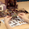 MINIATURE HOUSE - DIY - Astrology Bookshop - 155pc + LED Light