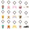 MINECRAFT - "Reveals" Backpack Buddies (Display 24 Pcs)