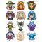 MAGIC THE GATHERING - Mystery Box of 12 Pin Badge