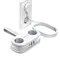 Orico APP 15.5W 5in1 Power Strip 2x AC + 2x USB-A + 1x USB-C - White | Techbox