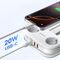Orico APP 15.5W 5in1 Power Strip 2x AC + 2x USB-A + 1x USB-C - White | Techbox