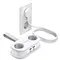 Orico AP3 20W GaN 5in1 Power Strip 2x AC + 2x USB-A + 1x USB-C - White