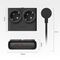 Orico PDC25 25W 6in1 Power Strip 2x AC + 2x USB-A + 2x USB-C - Black | Techbox