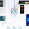 Orico PDC25 25W 6in1 Power Strip 2x AC + 2x USB-A + 2x USB-C - Blue | Techbox