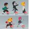 DEMON SLAYER - Display 12 Figures WCF - 7cm
