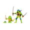 Teenage Mutant Ninja Turtles: Mutant Mayhem Action Figure 3-Pack Leonardo Evolution 10 cm