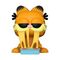Garfield POP! Comics Vinyl Garfield w/Lasagna Pan 9 cm