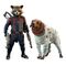Guardians of the Galaxy Vol. 3 Movie Masterpiece Action Figuren 1/6 Rocket & Cosmo 16 cm