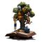 Disney Classics Deluxe Art Scale Statue 1/10 Winnie the Pooh and Friends (100th Anniversary) 31 cm
