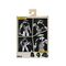 Teenage Mutant Ninja Turtles Action Figure Foot Assassin Black and White 18 cm