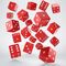 Q Workshop Dice Set Full Pack D6 Red (20)