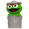 Sesame Street Fun! Fun! Soft Vinyl Figur Wave 01 - Oscar the Grouch 18 cm